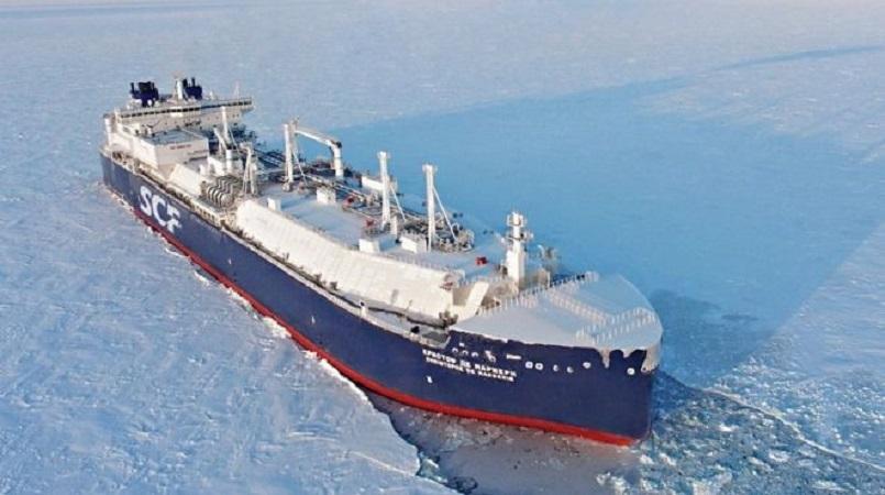 Russian tanker powers through Arctic without an icebreaker escort because of global warming