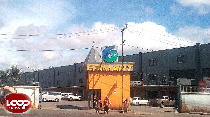 The Erimart shop complex in Port Moresby