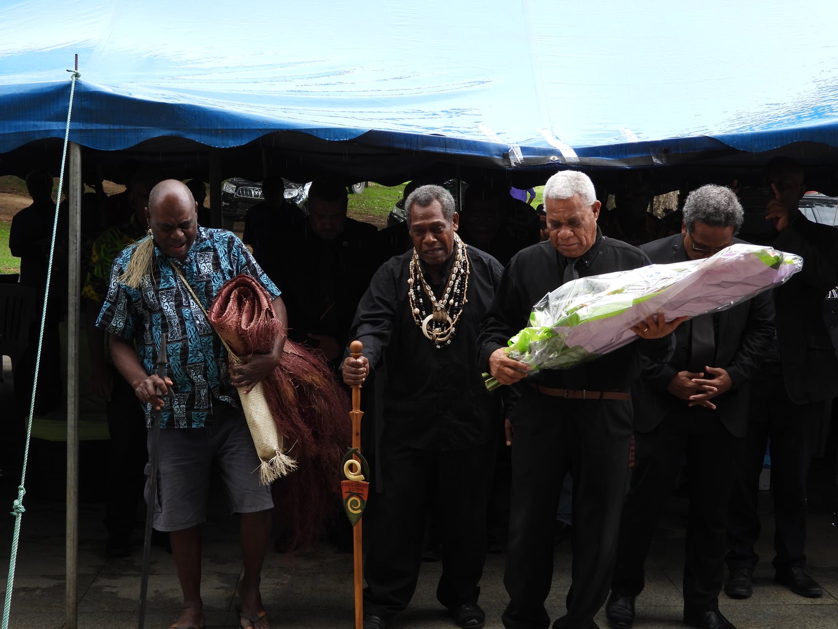 Memorial in Vanuatu