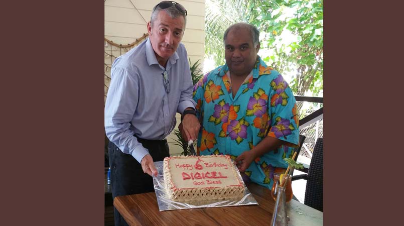 Happy 6th Anniversary-Digicel Nauru CEO
