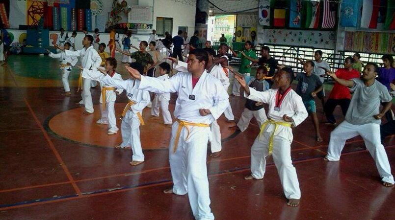 Taekwondo is for all ages Loop PNG