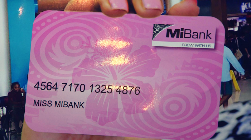 mibank hibiscus card