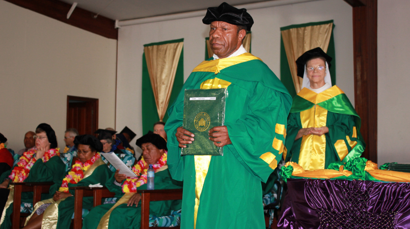 Lutheran bishop gets PhD from DWU | Loop PNG