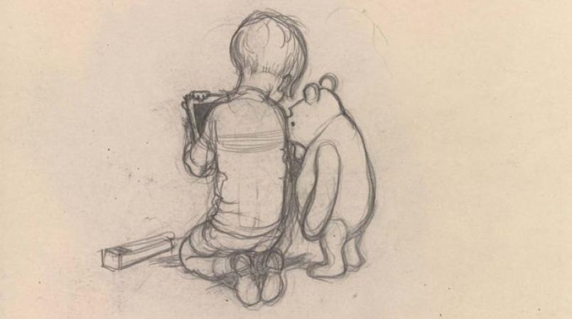 Winnie The Pooh Sketches Original Dusted Off After Decades Loop Tonga