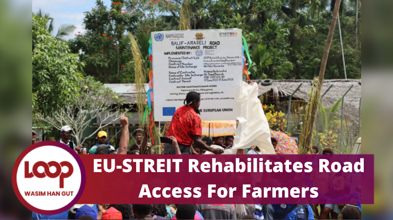 EU-STREIT rehabilitates road access for farmers