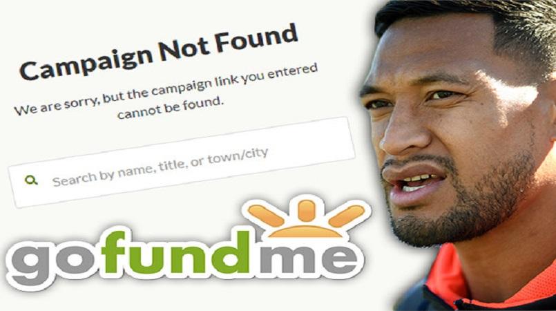 Gofundme Shuts Down Israel Folau S Controversial Campaign Loop Tonga