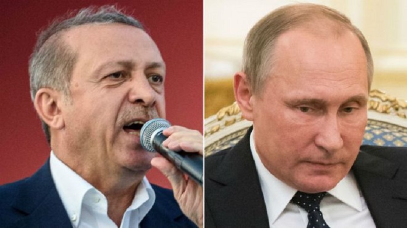 Turkey's Erdogan unnerves West with Putin visit - BBC News