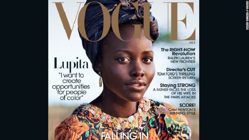 Lupita Nyongo'o returns to Kenya for Vogue cover story